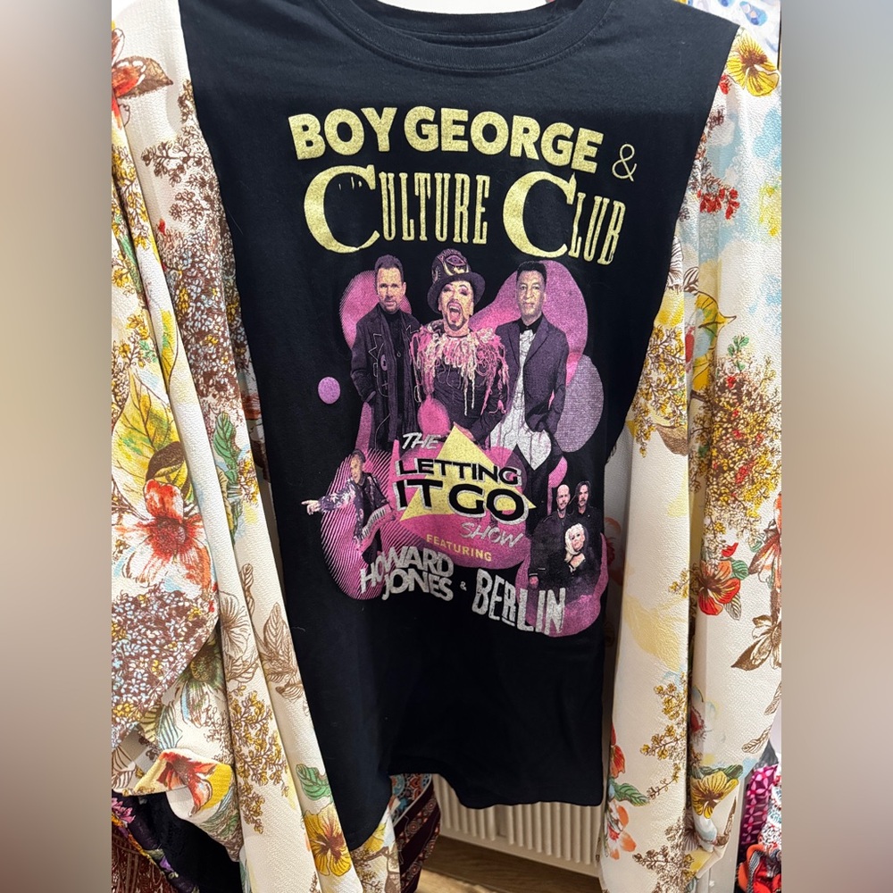 Boy George Culture Club Upcycled Tshirt